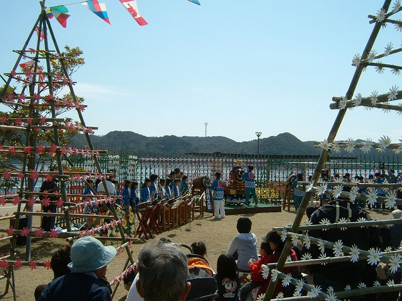 しもだ風魅 まどが浜海遊公園 花の風ぐるま 下田市